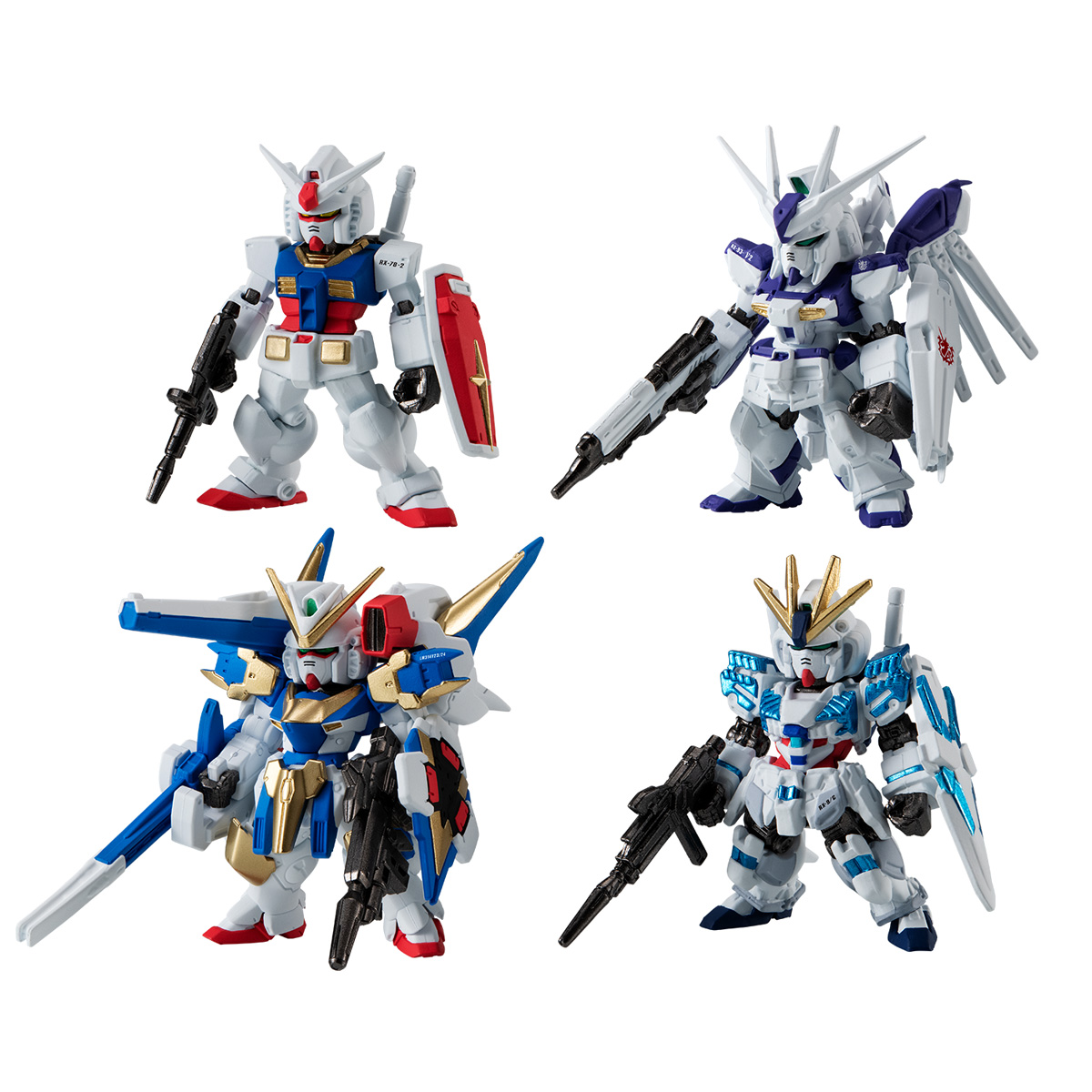 FW GUNDAM CONVERGE 15周年 UNIVERSAL CENTURY SET【プレミアム