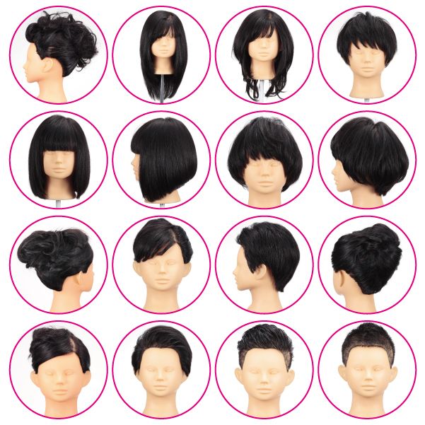 RS-650 カットウィッグ (カラー/セット対応人毛100%)【3日間新品保証付