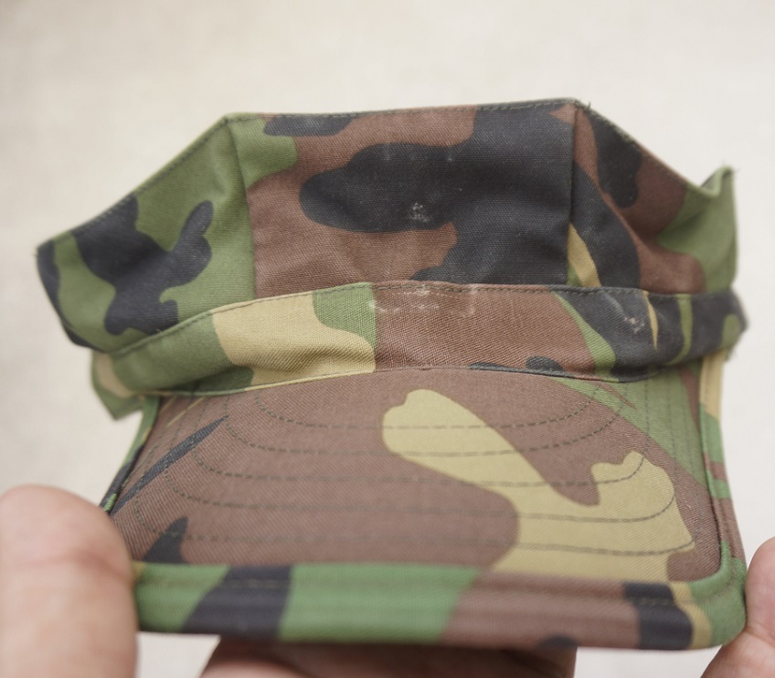 韓国軍 海軍海兵隊ウッドランド迷彩 八角帽 - ミリタリーサープラス