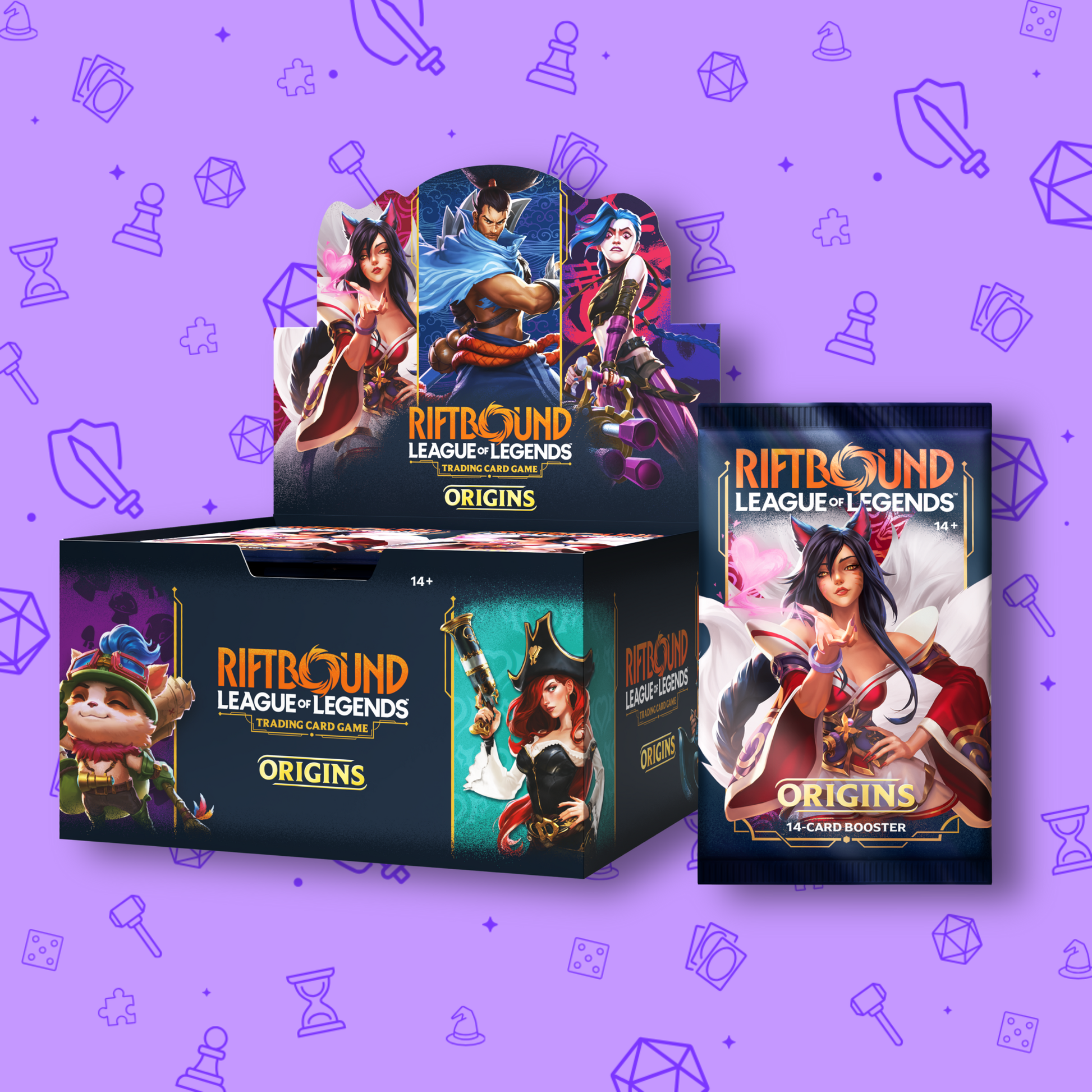 RIFTBOUND ORIGINS BOOSTER BOX (LIMIT 1 PER CUSTOMER) – Games and Stuff