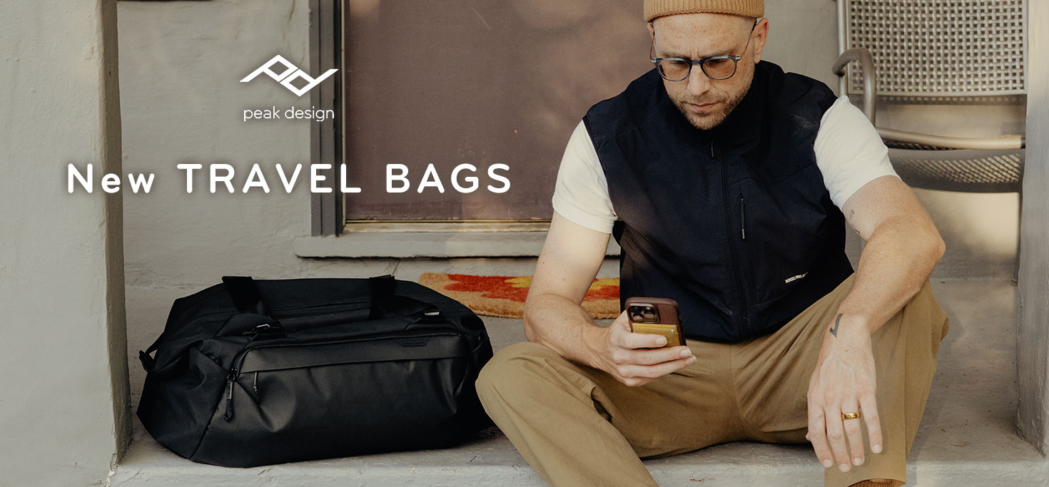 新製品］ピークデザイン – 新たな旅をデザインするトラベルバッグ