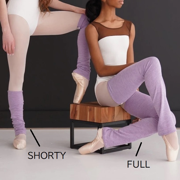 バレエ用品のRubiaWear ルビア フル レッグウォーマー WISTERIA バレエ