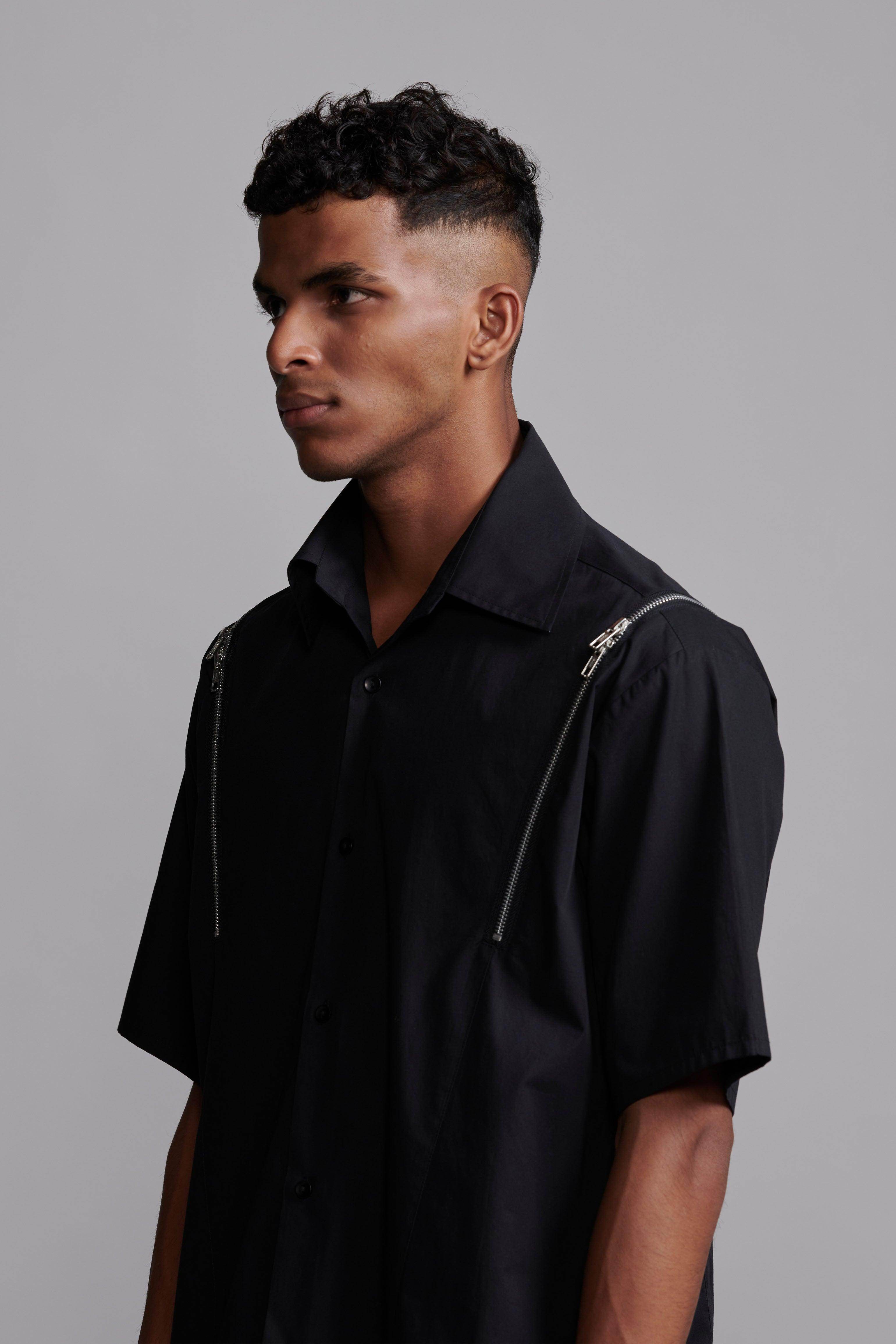 Dash and Dot - SHOULDER ZIP SHIRT | Online Store – dash and dot