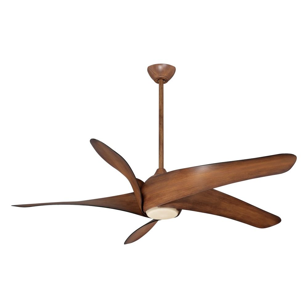 Artemis XL5 62-Inch LED Fan in Distressed Koa by Minka Aire