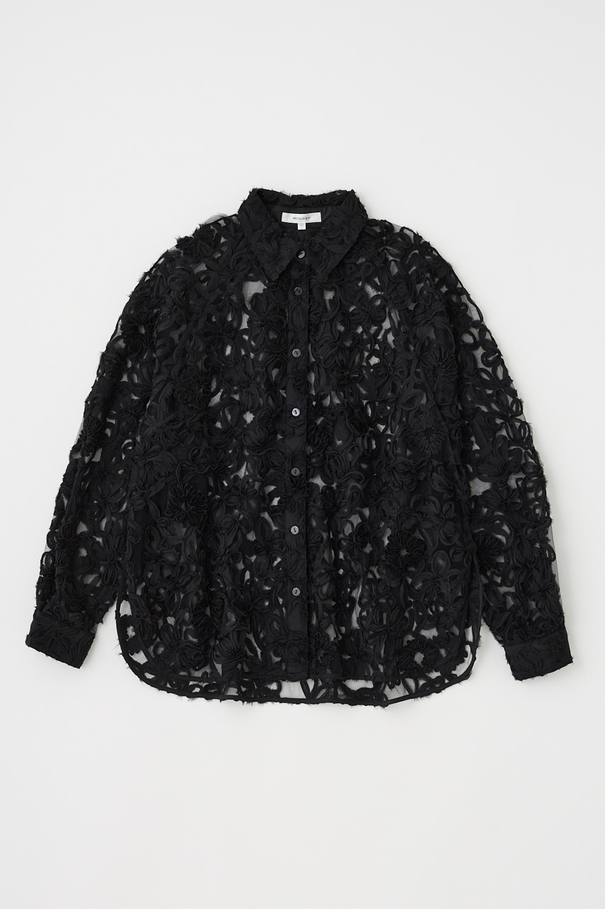 MOUSSY | RIBBON TULLE シャツ (シャツ・ブラウス ) |SHEL'TTER WEBSTORE