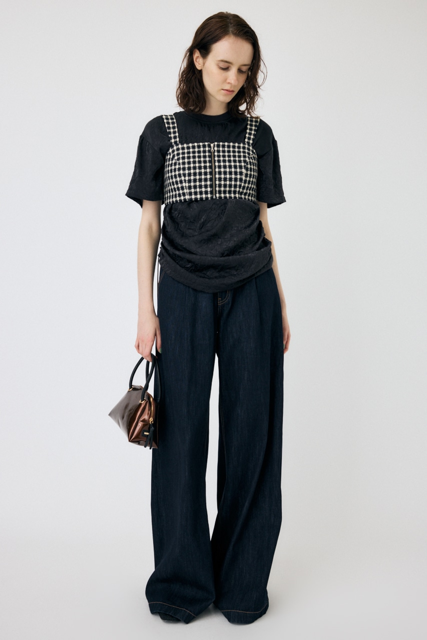 MOUSSY | COMPACT TWEED ビスチェ (その他トップス ) |SHEL'TTER WEBSTORE