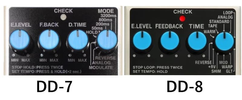 BOSS/DD-8 Digital Delayの音質や使い方をレビュー!DD-7との違いは