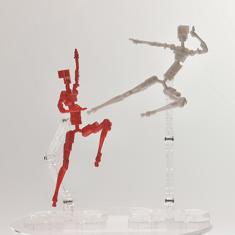 ガレージキット エヴァンゲリオン 可動アスカ（グリズリーパンダ