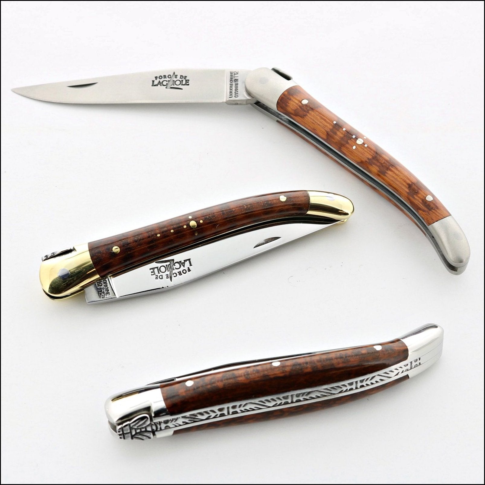 Forge de Laguiole Tradition 9 cm Snakewood pocket knife - Forge de