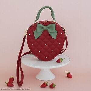 メゾン ド フルール×サンリオ「月間いちご新聞」”いちご柄衣装”の