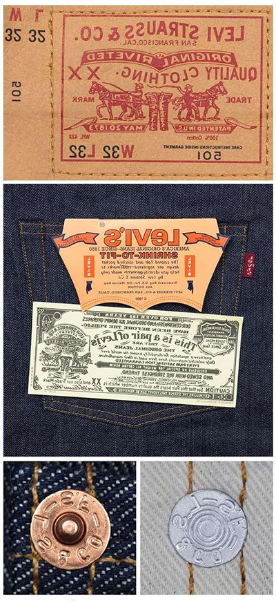 リーバイス「501」の全てを反転させた「ミラー・ジーンズ」501本限定