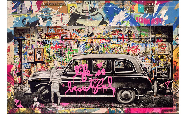 どこでもドア」でお花畑にやって来た！』村上隆 | 絵画・アート販売