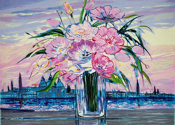 ベニスのブーケ』ミッシェル・アンリ | 絵画・アート販売 ギャラリー