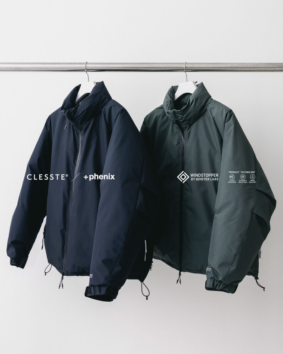 CLESSTE × Plus Phenix 2026 SS 別注 “GORE-TEX WINDSTOPPER LABS CITY