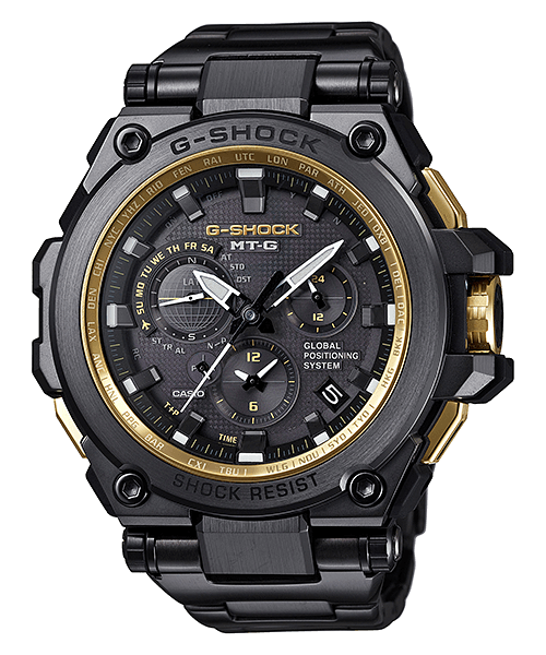 MTG-G1000 New G-Shock MT-G with GPS Hybrid Timekeeping - G-Central