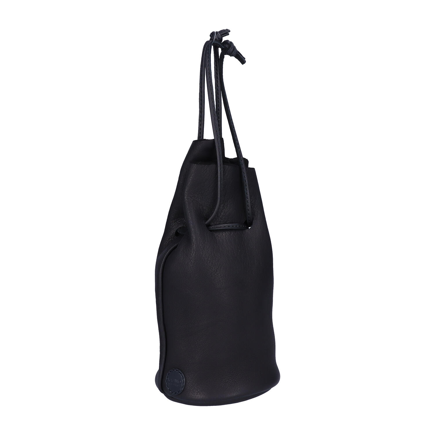 総手縫い鹿革 ティピ 巾着バッグ | 株式会社 KAZINO leather works