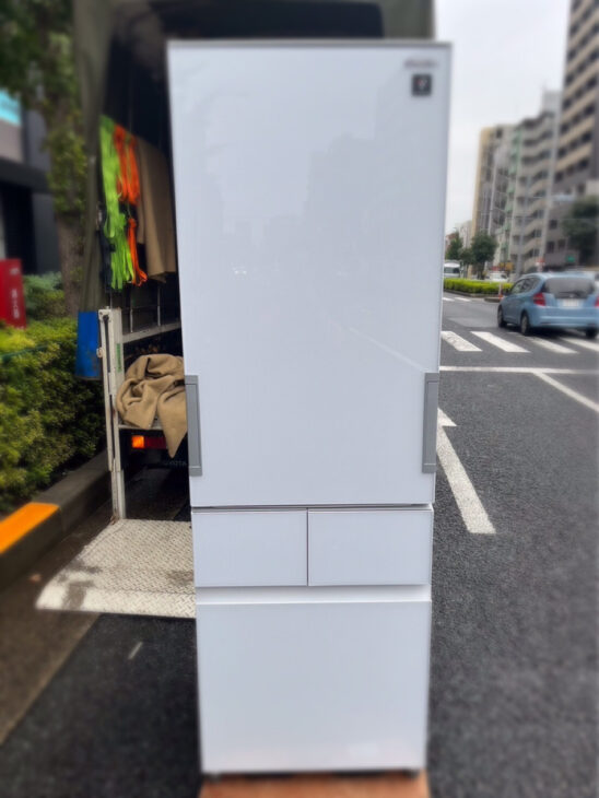 SHARP（シャープ）415L 4ドア冷蔵庫 SJ-GT42E-W 2019年製】出張で目黒