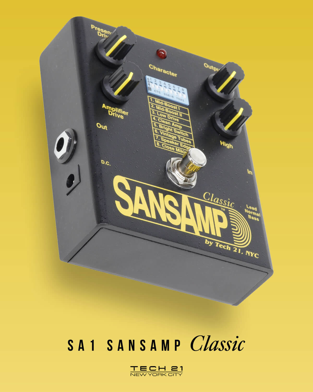 伝説のアナログアンプシミュレーター、SansAmp Classic 再降臨