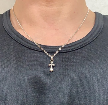 クロムハーツ ロールチェーンネックレス 16インチから19インチへ延長