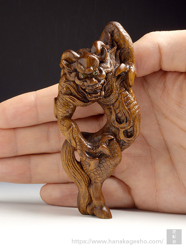 麒麟 | 齋藤美洲 根付彫刻展