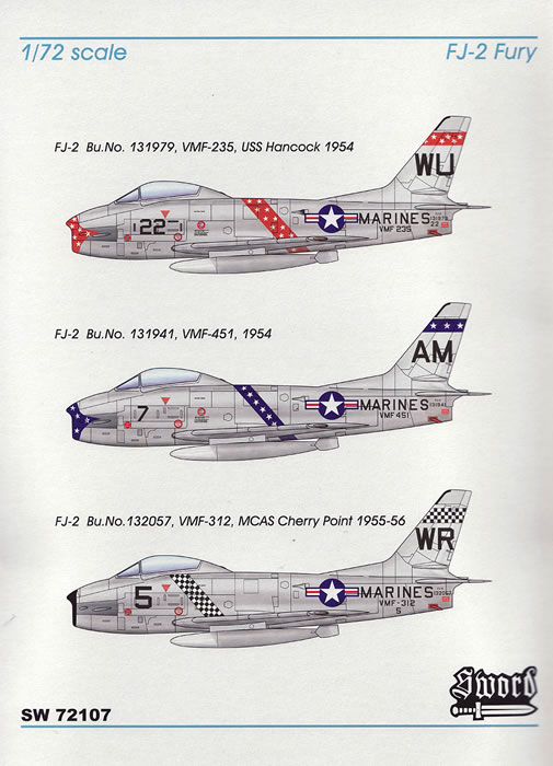 Sword Kit No. SW SW 72107 – FJ-2 Fury Review by David Couche