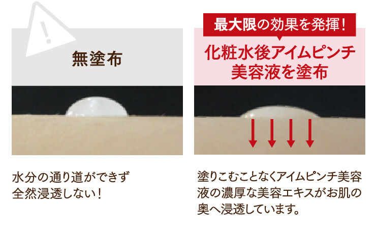 I'm PINCH化粧水｜肌のピンチを救うピンチ肌化粧品 I'm PINCH - MIRAI