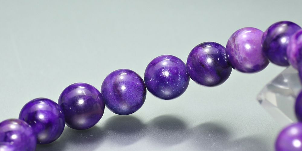 希少・高品質++]スギライトブレスレット（約11mm玉） - 埼玉県吉川市の