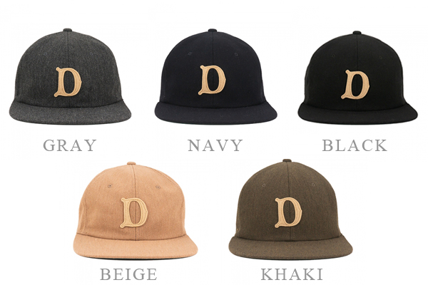 THE H.W.DOG&CO. ウール|コットン|ベースボールキャップ『BASEBALL CAP