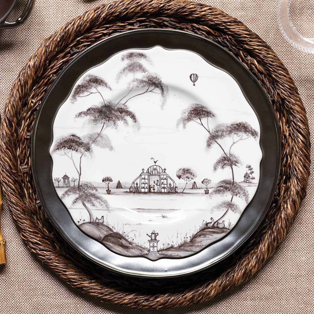 Pewter Stoneware Charger-Platter – Shop Juliska