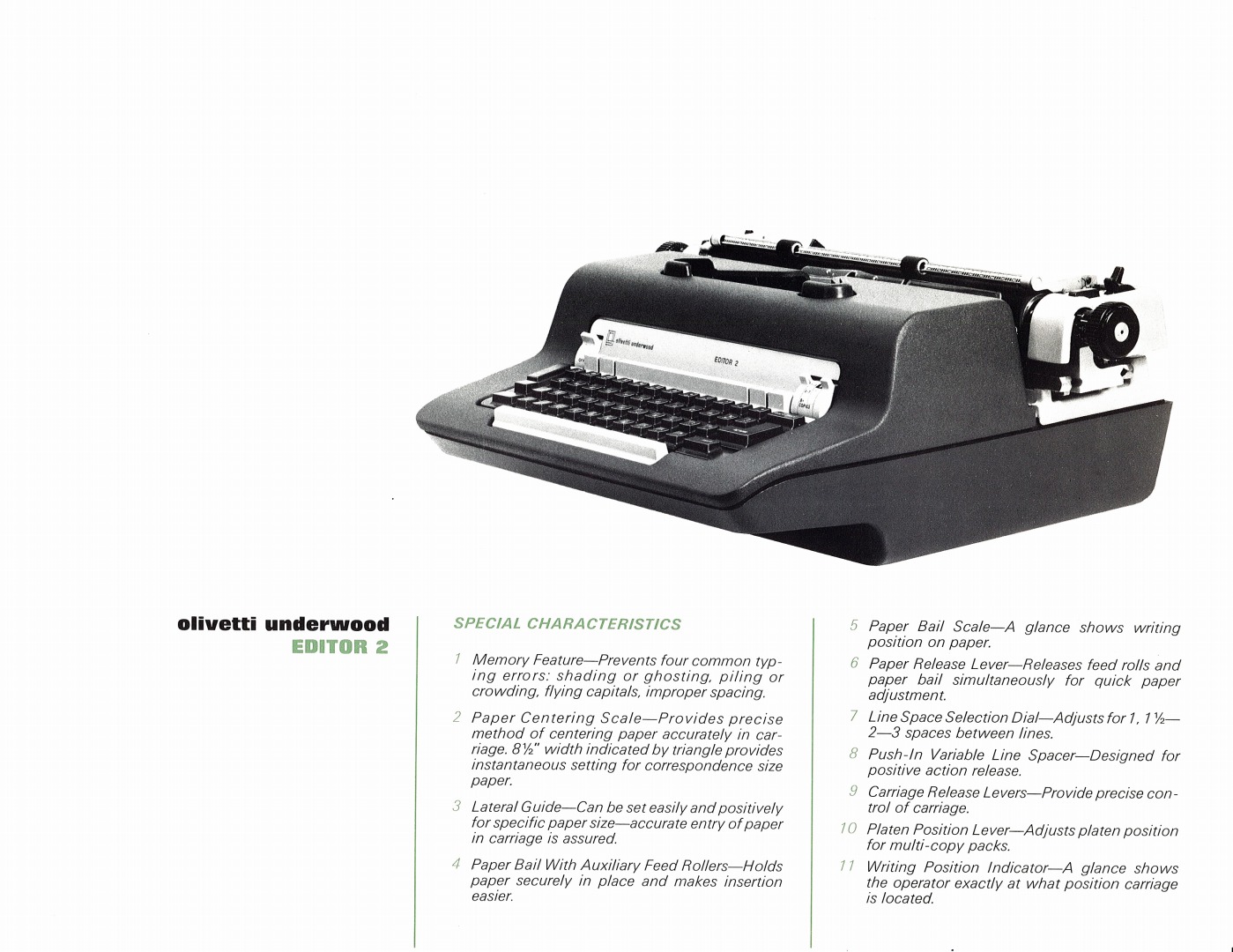 タイプライターカタログ ギャラリー｜タイプライター専門店の尾河商会