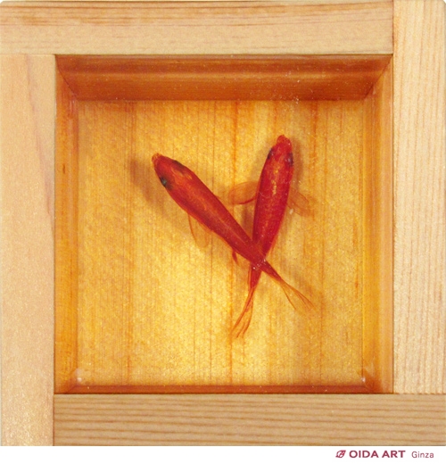 深堀隆介 金魚酒 | 絵画など美術品の販売と買取 | 東京・銀座 おいだ美術