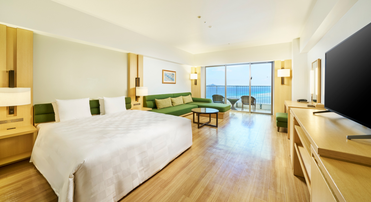 オーシャンダブル | ゲストルーム | オリオンホテル モトブ リゾート