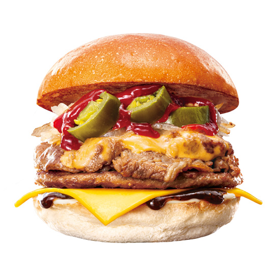 スパイシーフィリーチーズステーキバーガー｜メニュー｜ロッテリア