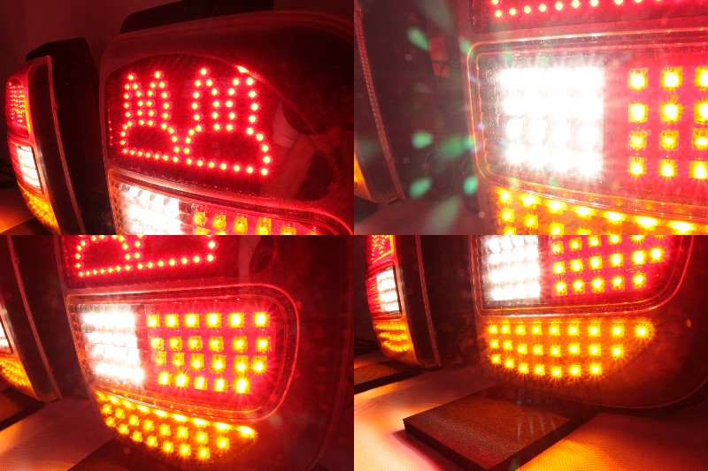 HE21S アルト ラパン 後期 フルLEDテール ウサギ仕様 流星ウィンカー
