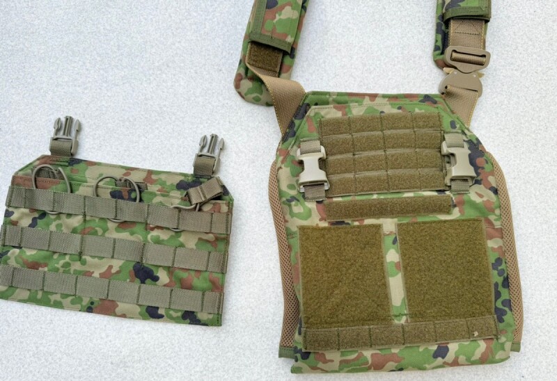 陸上自衛隊 新型オードナンス 陸自迷彩パターン プレートキャリア M