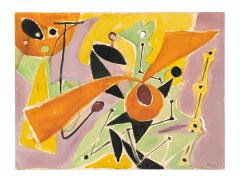 Ernst Wilhelm Nay, Ohne Titel, 1951 · Galerie Ludorff