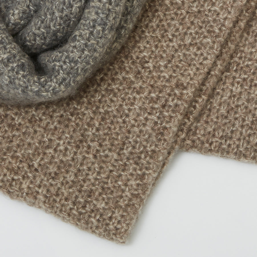 Melange Cashmere Snood – マザーハウス 公式サイト