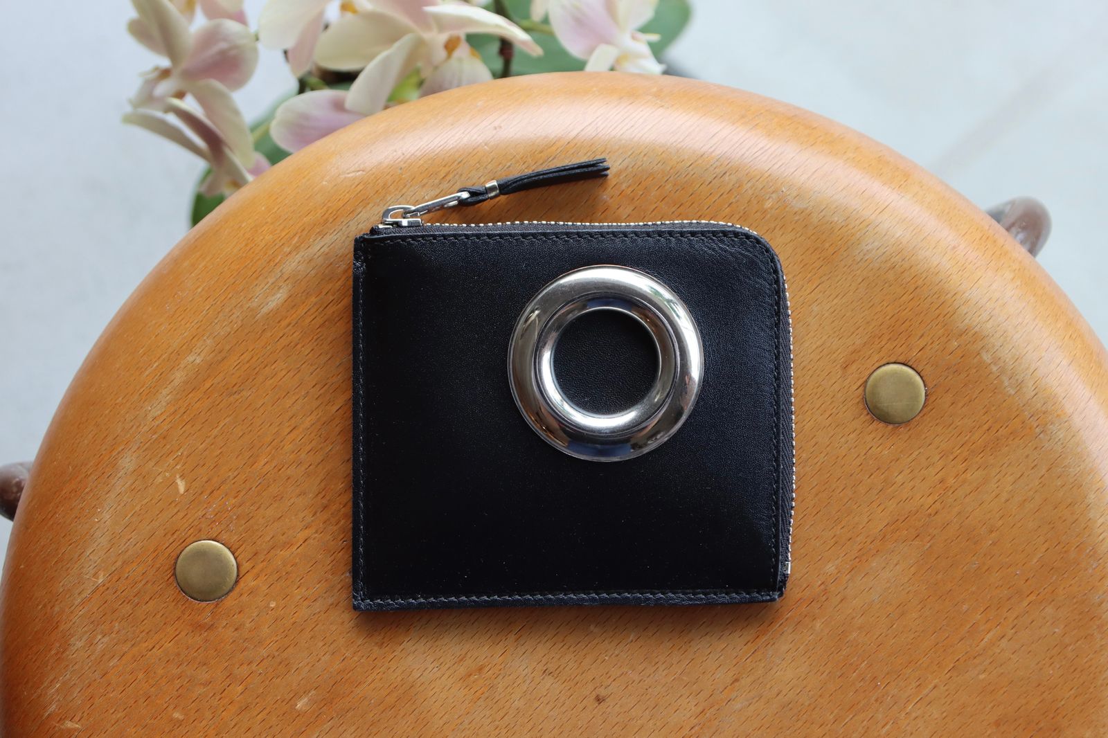 Wallet COMME des GARCONS - コムデギャルソン 財布 SILVER EYELET*L字