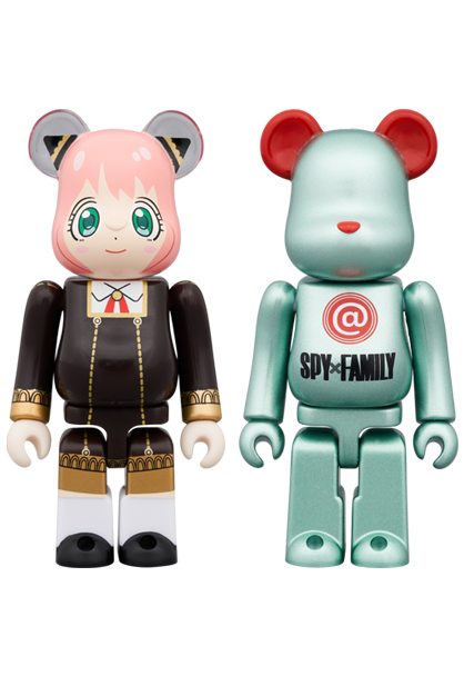 MEDICOM TOY - BE@RBRICK SPY✕FAMILY 100％ 2PCS SET