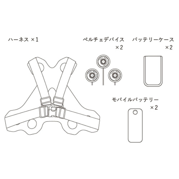 熱中症対策 ペルチェベスト】THERMAFIX アクティブベスト PLT6