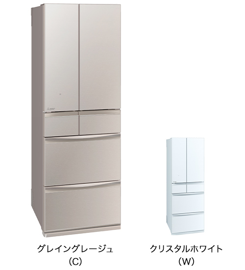 三菱電機 冷蔵庫：置けるスマート大容量シリーズ MBシリーズ MR-MB45H