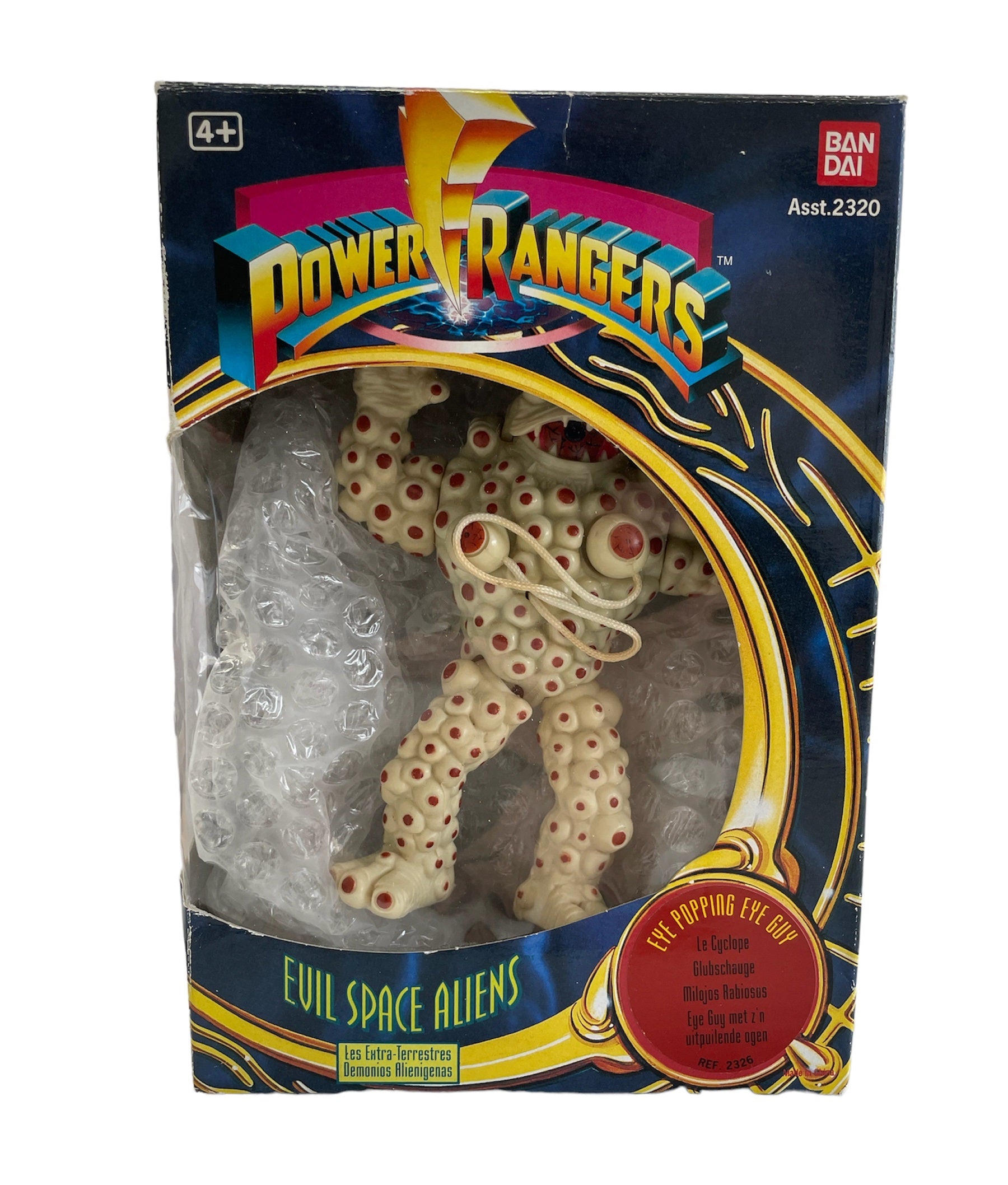 Bandai 1993 First Release Mighty Morphin Power Rangers Evil Space