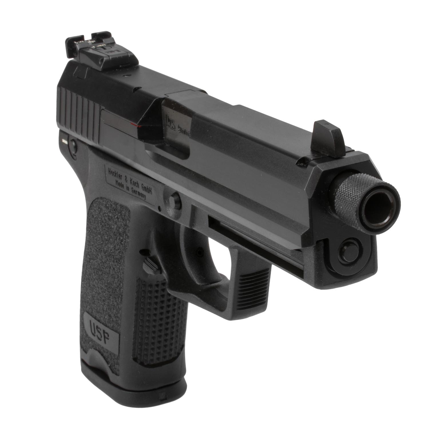 Heckler & Koch USP9 Tactical (V1) DA/SA, Two 15rd Magazines: MGW