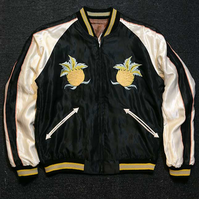 テーラー東洋スカジャン【HONOLULU×DRAGON】ホノルル龍・復刻