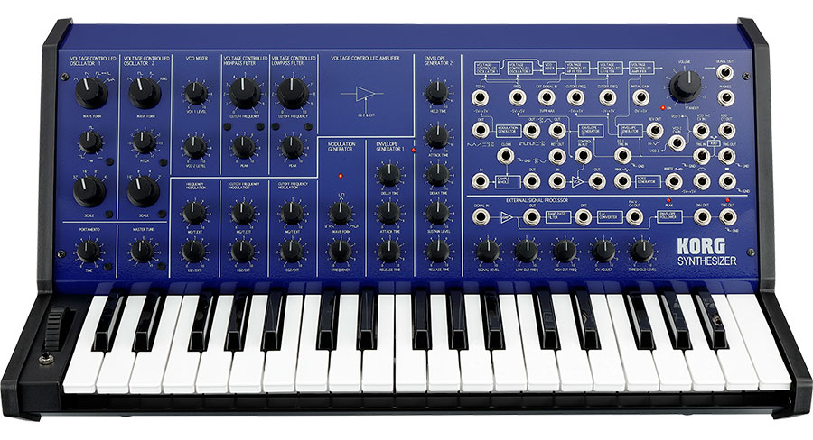 KORGが数量限定4つのカラーでフルサイズモデル「MS-20 FS」が待望の