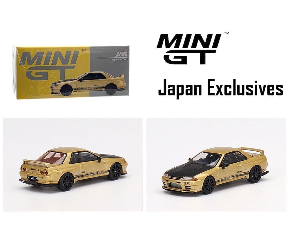 Mini GT 1:64 Japan Exclusive Top Secret Nissan Skyline GT-R VR32