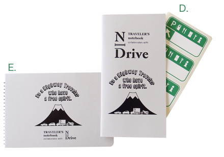 トラベラーズノート スターターキット HIGHWAY EDITION】｜Editer's