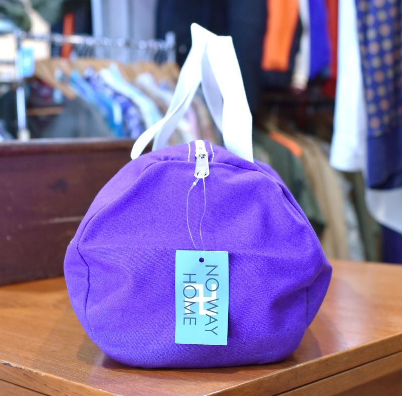 80's【デッドストック】USA製【ビンテージ】【BENSALEM OWLS】【紫×白