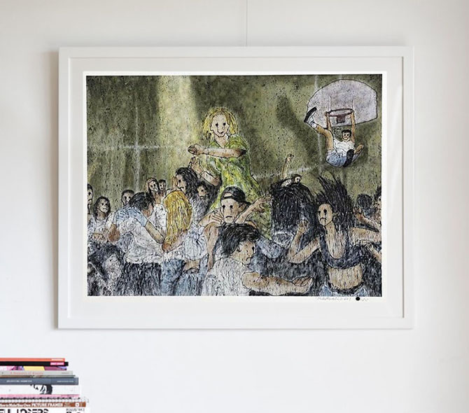 MADSAKI（マサキ）がカートコバーンの詩の世界感を描く ー NOISEKING