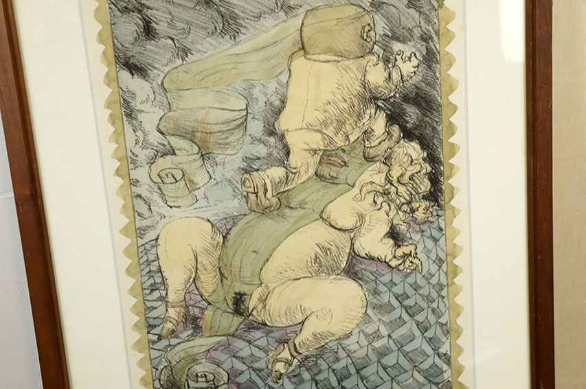 井上洋介版画額 | Natsume Books